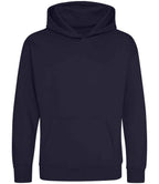 Kids' Hoodie in New French Navy, front