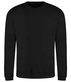 Adult Sweatshirt in Deep Black, front