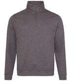 Adult Quarter-Zip in Charcoal