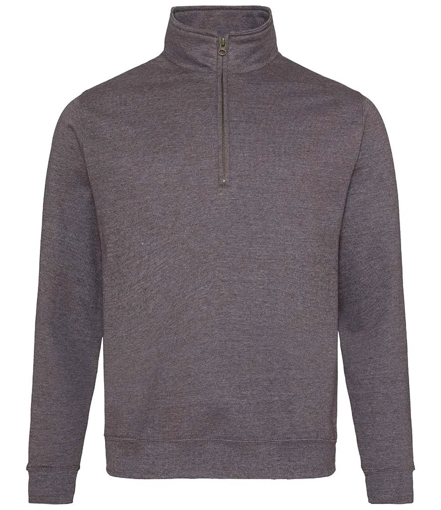 Adult Quarter-Zip in Charcoal