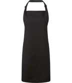 Adult Apron in Black, front