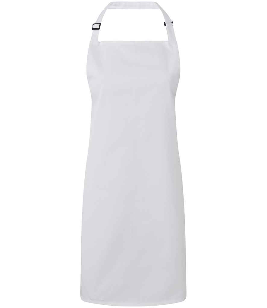 Adult Apron in White, front