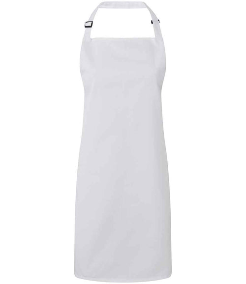 Adult Apron in White, front